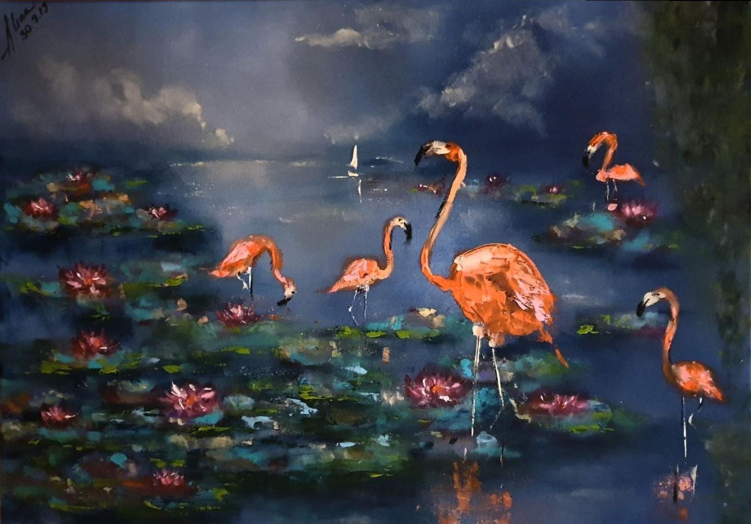 ArteDiAlina.com painting: like in a dream